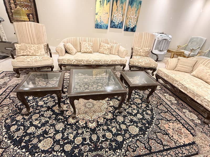 Solid Wood Sofas 6