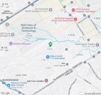 I-12/3 25x50 plot available for sale Top Location responsible price
