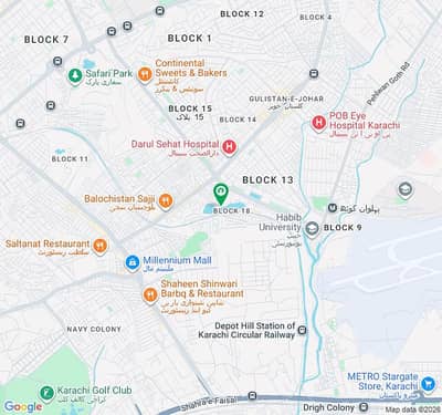 Buy your ideal West Open 900 Square Feet Flat in a prime location of Karachi
