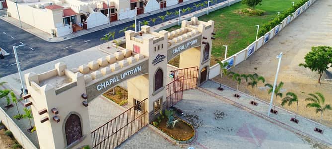 CHAPPAL UPTOWN, West Open Chapal Uptown House For sale Sized 120 Square Yards