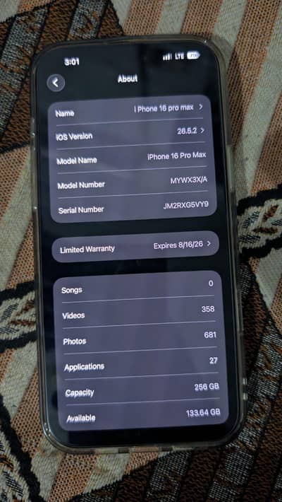 Apple iPhone 16 Pro Max