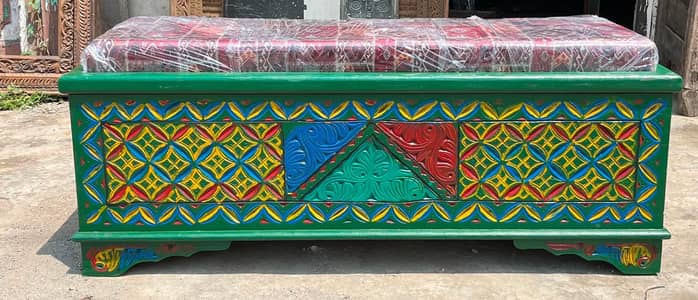painted storage box