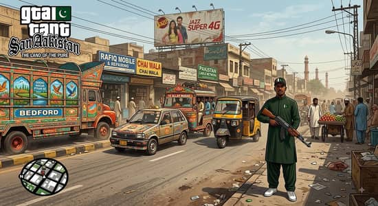 GTA San Pakistan mod