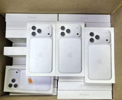 iPhone 17 Pro Max 256gb Factory Unlock Box Pack Non Active Silver 
