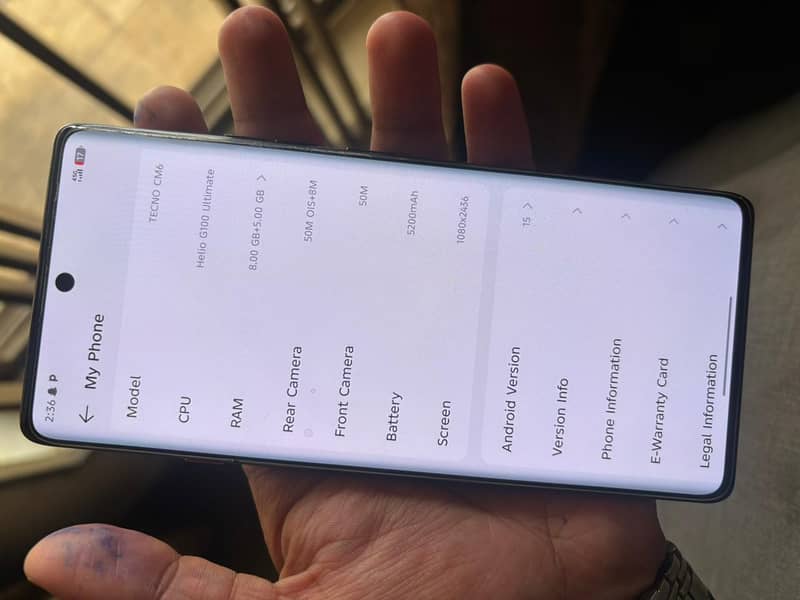 Tecno CAMON 40 Pro 5