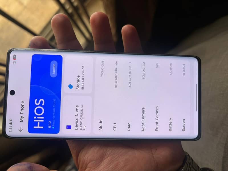 Tecno CAMON 40 Pro 6