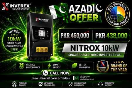 Inverex Nitrox 10kw Hybrid inverter