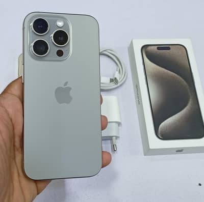 IPhone 15 Pro Natural Titanium 256GB Non PTA