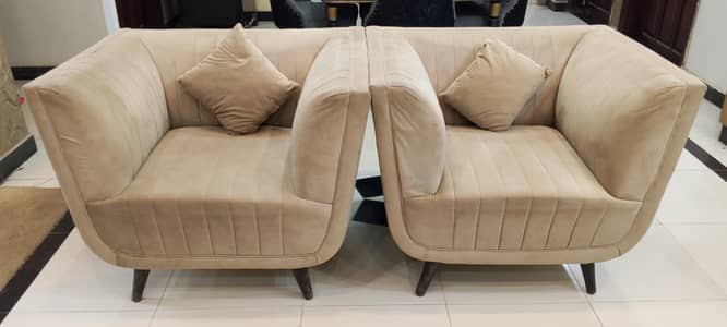 Turkish style 5 seater sofa set with 6 month warranty
