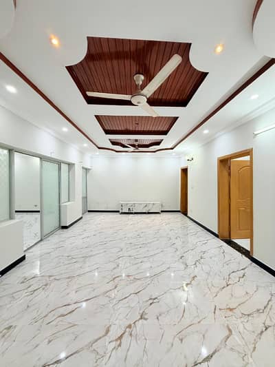 4 Bed Brand new ground portion for rent Main Chaklala scheme 3