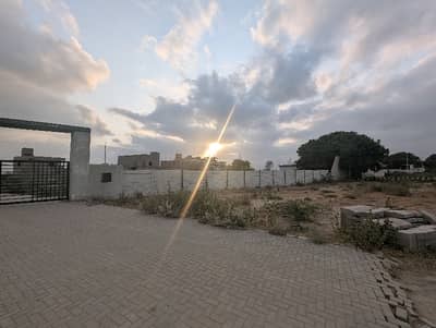 400 Sq Yds Plot For Sale Aresha Villa Scheme 33 Karachi.
