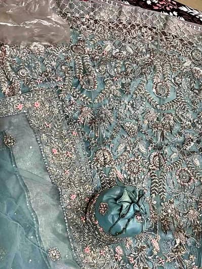 Bridal Maxi in ICE Blue color 