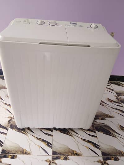 Haier wash & dryer machine
