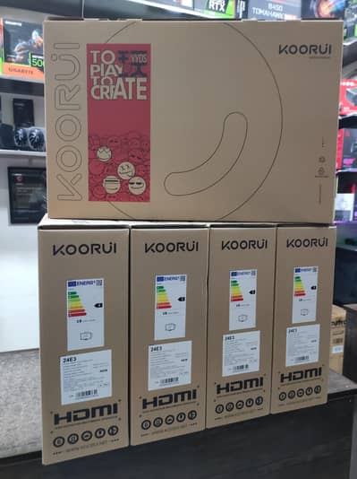 koorui 24 25 27 165Hz 200Hz 180Hz Gaming LED