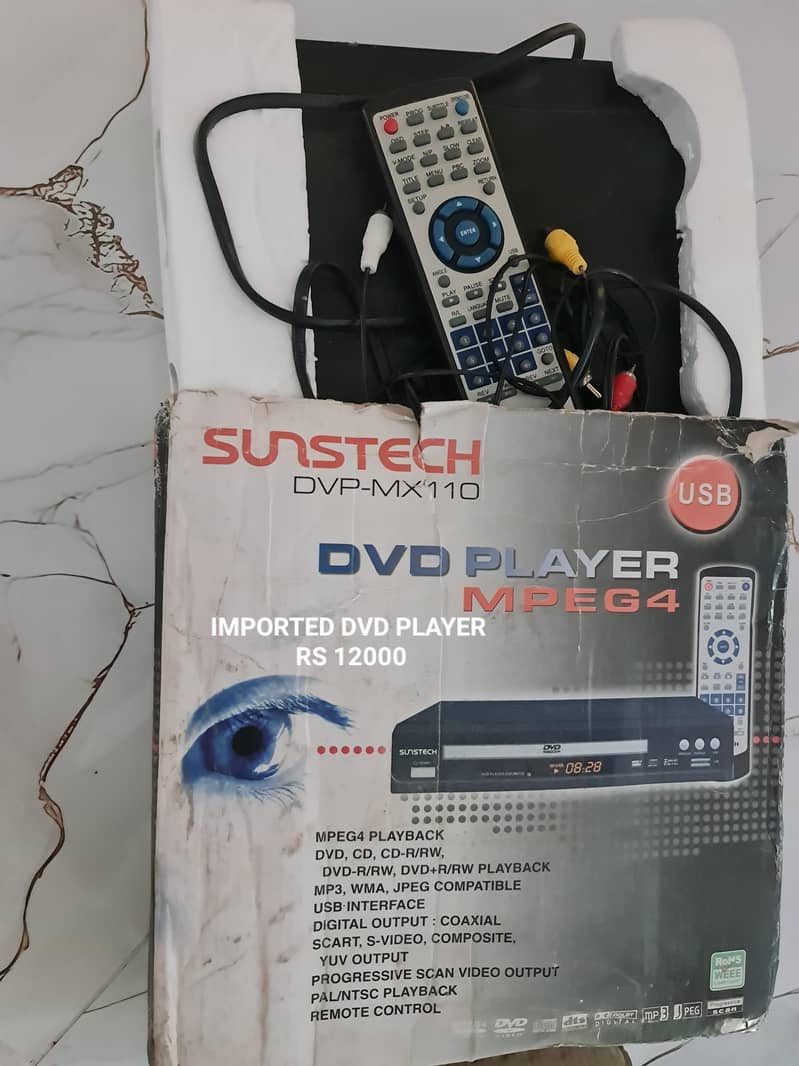 IMPORTED  DVD PLAYER 0