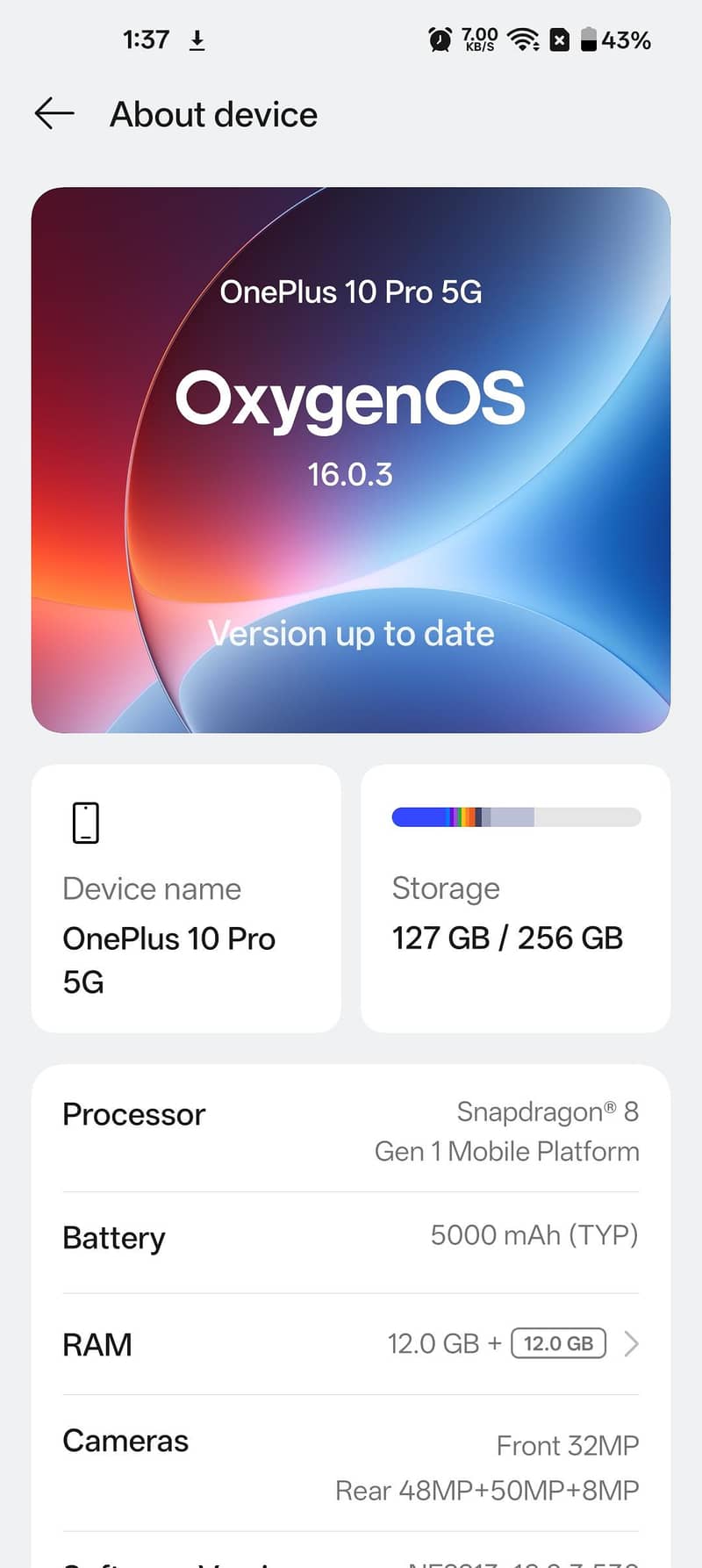 One Plus 10 Pro 2
