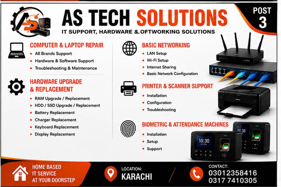 computer's laptops repair hardware software Installation & networking 2