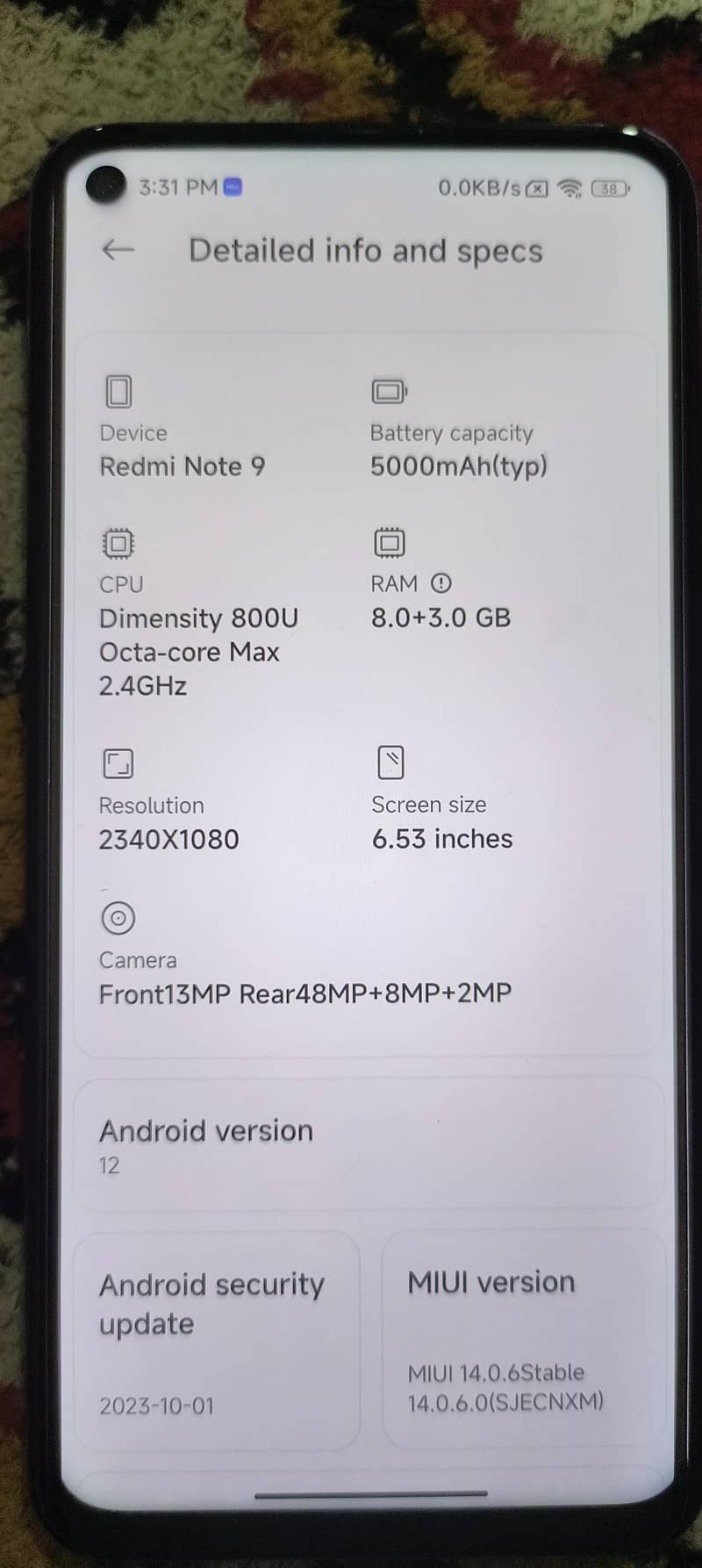 Redmi Note 9T 5G 2