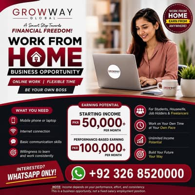 Male and female staff required | office or home based | jobss