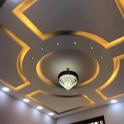 false ceiling/POP Ceiling/gypsum ceiling /Spanish ceiling