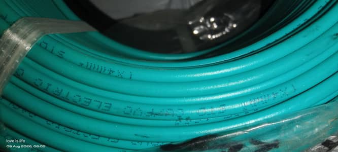Fast cable 4mm. AC & Power.