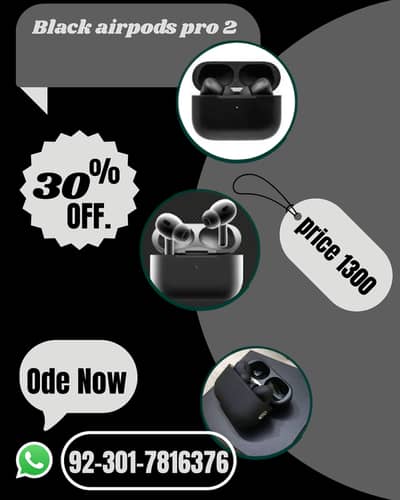 airpods pro 2 black color