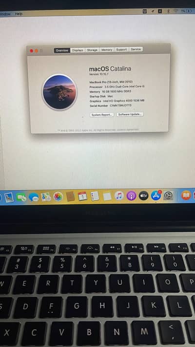 Apple MacBook pro 13.3-inch Intel HD Graphics 4000/ Slim&Prop Laptop