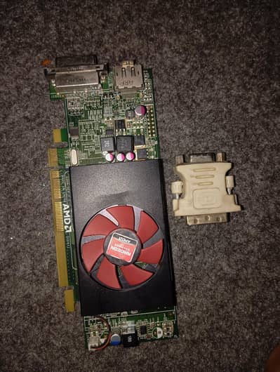 AMD RADEON R5 240 WITH DVI,VGA ADAPTOR