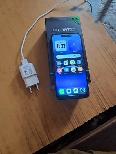 Infinix Smart 20 4+4/128GB With Box Charger 11 Month Warranty