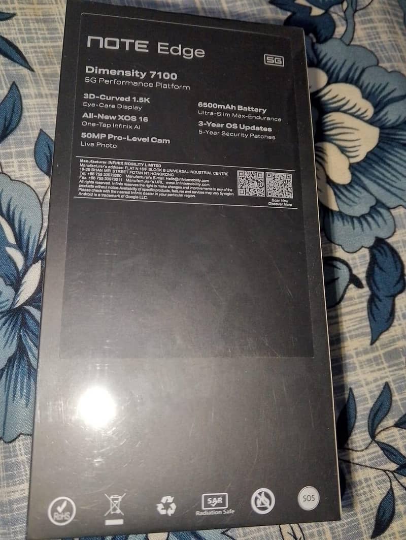Infinix note edge 1