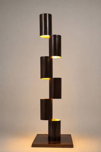 PVC Modern Spiral Floor Lamp | Stylish Decorative LED Light