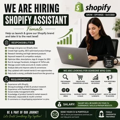 Shopify Brand Growth Assistant – Female