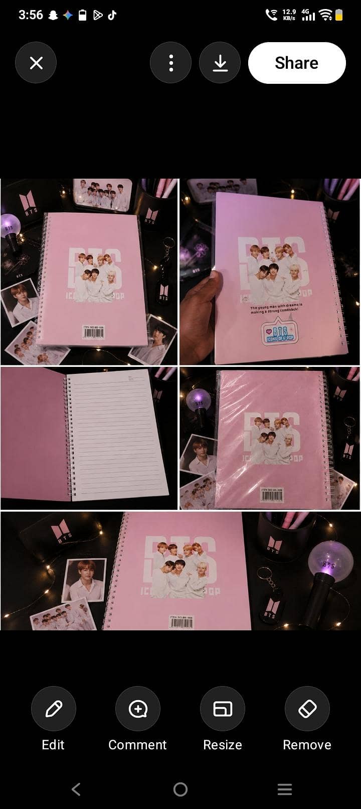 BTS diary 7