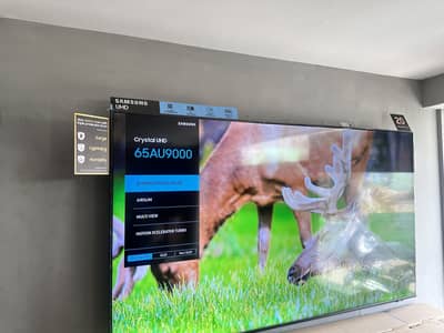 Samsung 65” Crystal UHD 4K Smart TV – 65AU9000