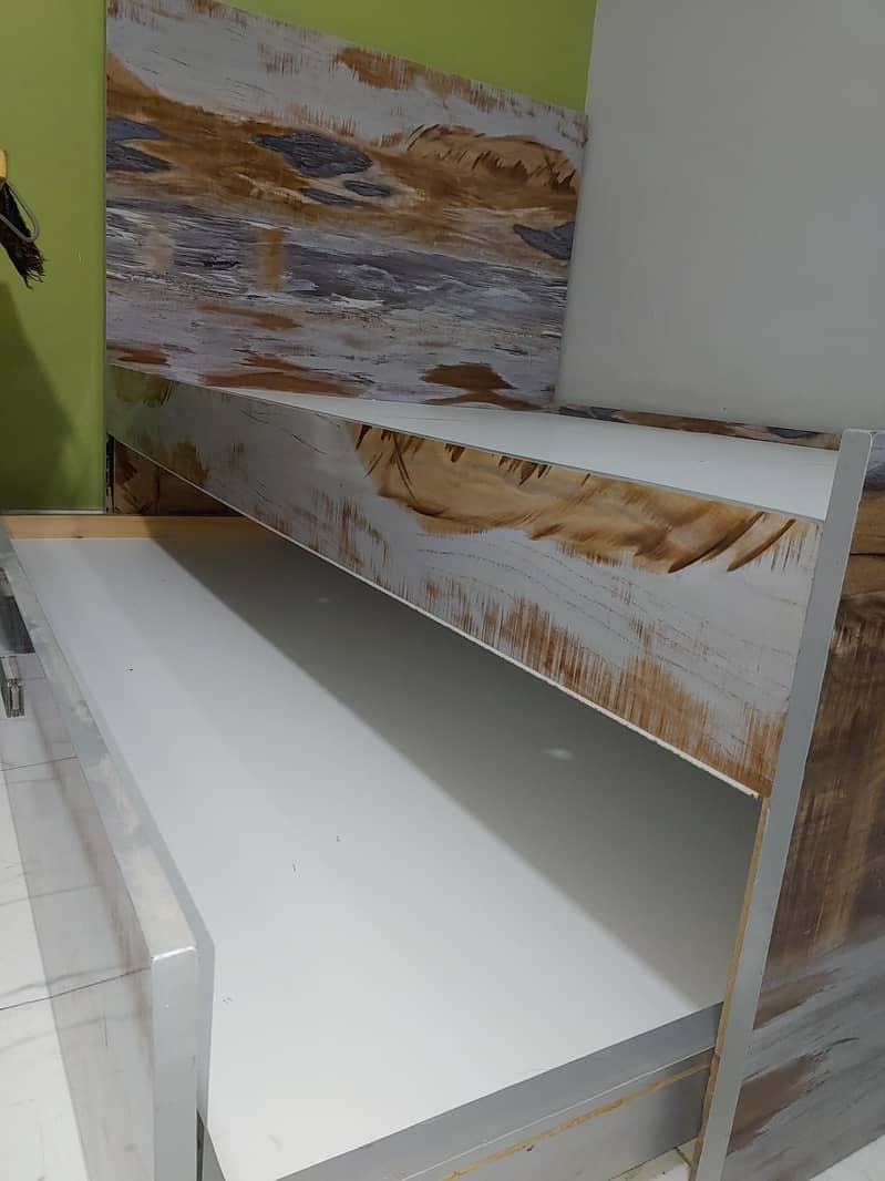 bed with slide bed inside 1