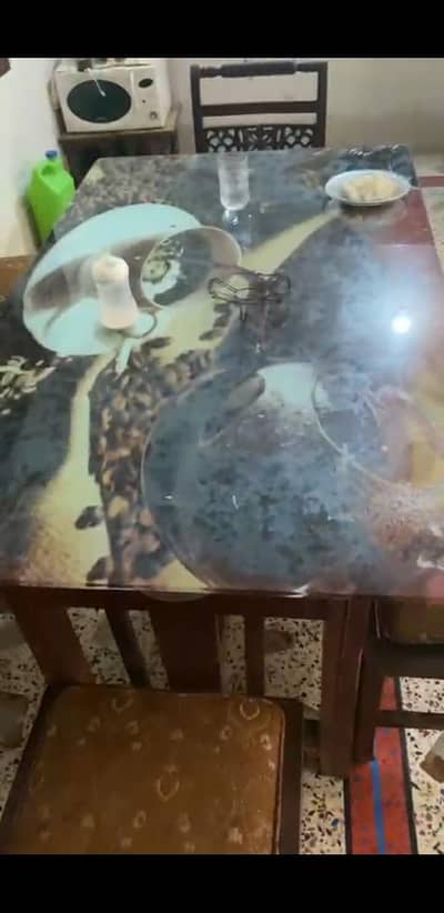 6 seater dining table