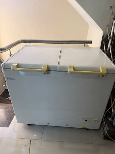 HAIER FREEZER AND FRIDGE