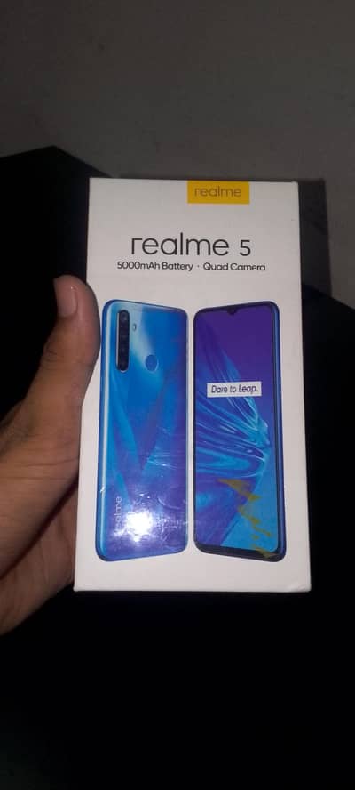Realme 5 4/64 pta with original box