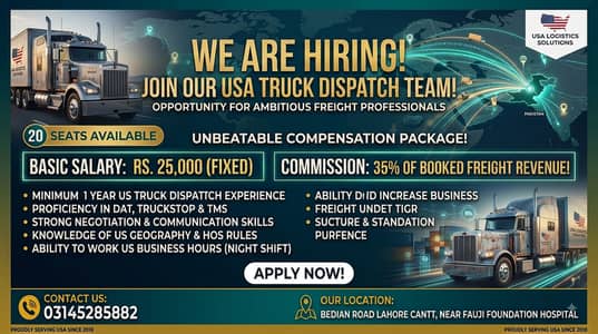 TRUCK DISPATCHER USA CAMPAIGN