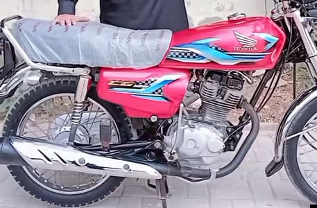 Honda CG-125. . . . {2024} Karachi Number. . . . . 0303/0255582