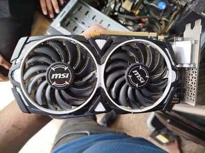 8 GB RX580 graphics card (need repair)