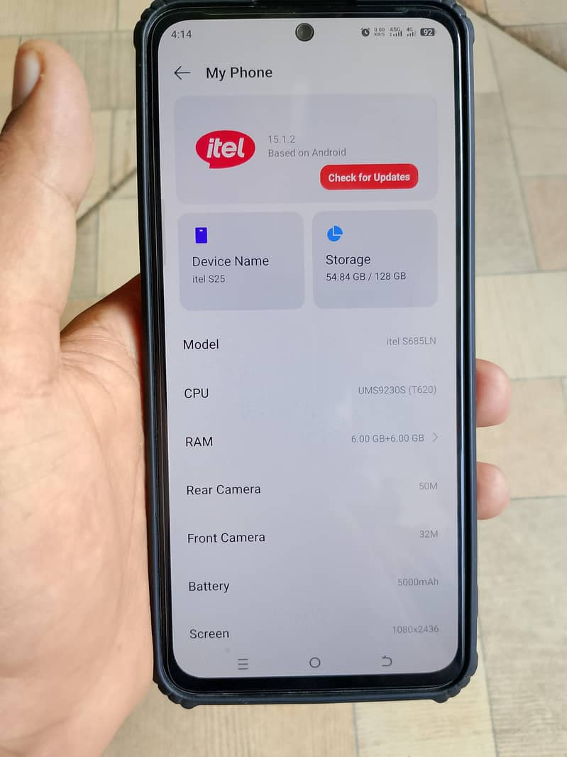 Itel S25 0
