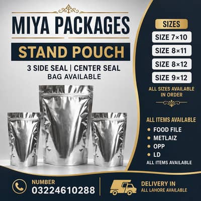high quality material all packing material's