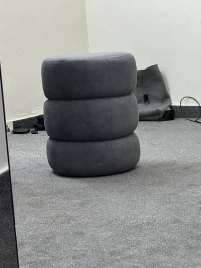 Ottoman poufe