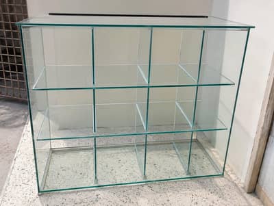 8mm Glass Display showcase / Premium Quality 2*4*4 Mirror 8mm