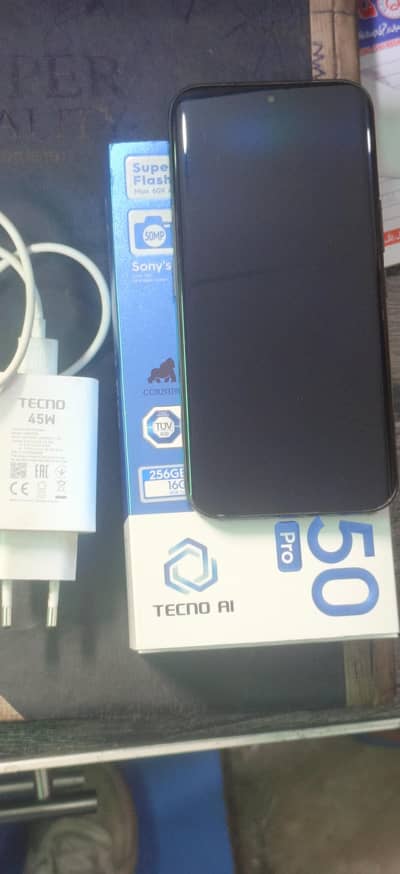 Tecno CAMON  50 pro 9 month warnty 10 by 10         03129656861