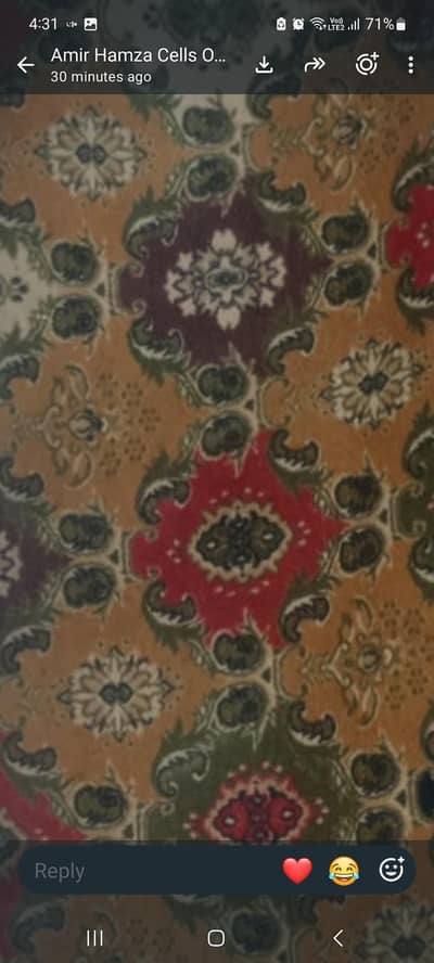 Used Colourful Carpets