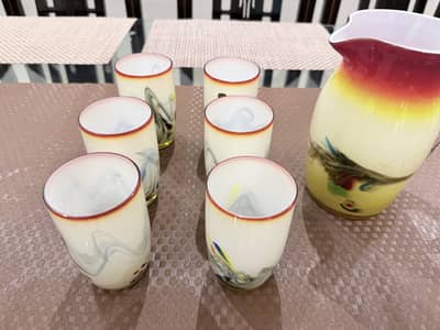 New water set- 6 glass 1 Jug