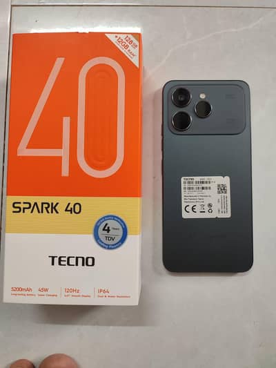Tecno spark 40 6/128  { 03277900007}
