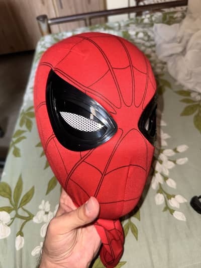 SpiderMan Mask with Remote Controlled Eyes
